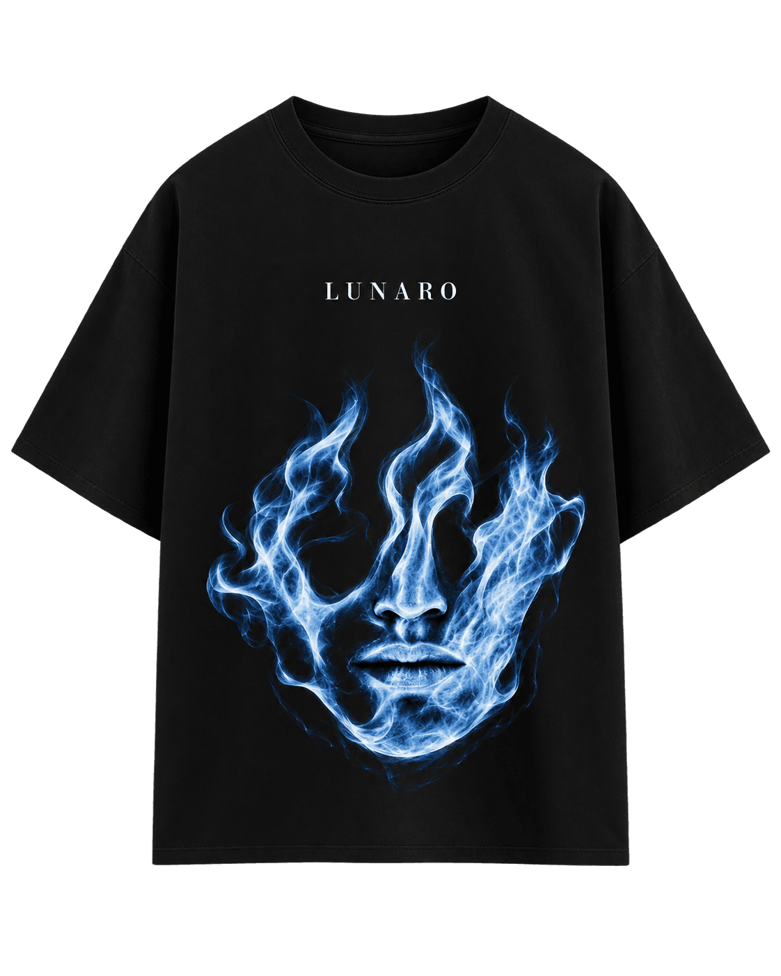 LUNARO oversized tee — front